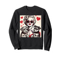 50S Illustration Beautiful Model Sweatshirt - Fun Novelty Design Unisex - T-Shirt, Sweatshirt, Hoodie