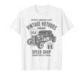 Speed Shop Hotrod Car T-Shirt - Custom Art Print for Adults - T-Shirt, Sweatshirt, Hoodie
