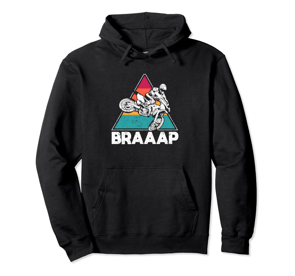 Dirt Bike Sunset Dirtbike Motocross Mx Hoodie - Custom Art Print Men Women - T-Shirt, Sweatshirt, Hoodie