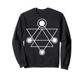 Geometric Symbol Spiritual Themes Sweatshirt - Custom Art Print Men Women - T-Shirt, Sweatshirt, Hoodie