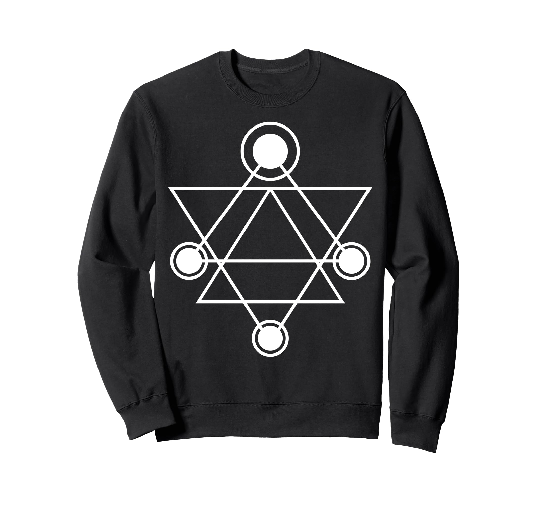 Geometric Symbol Spiritual Themes Sweatshirt - Custom Art Print Men Women - T-Shirt, Sweatshirt, Hoodie