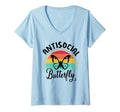 Womens Antisocial Butterfly Hater T-Shirt - Streetwear Style Men Women - T-Shirt, Sweatshirt, Hoodie