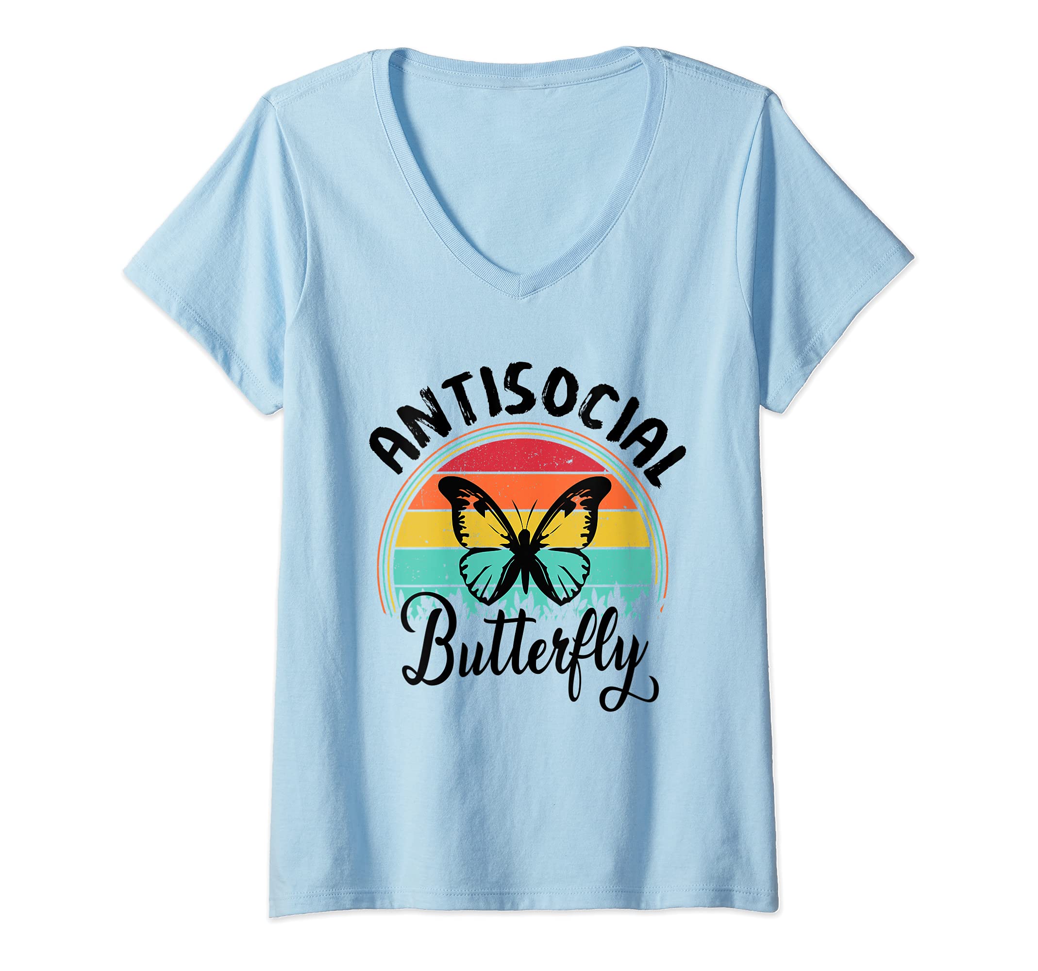 Womens Antisocial Butterfly Hater T-Shirt - Streetwear Style Men Women - T-Shirt, Sweatshirt, Hoodie