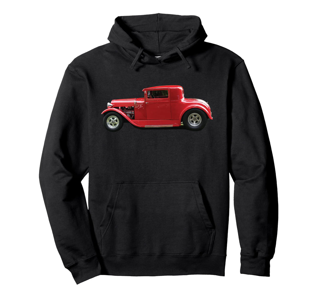 Hot Rod Car Race Hotrod Rat Rod Muscle Hoodie - Graphic Print Men Women - T-Shirt, Sweatshirt, Hoodie