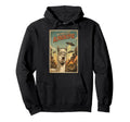 Funny Alpacalypse Llama Ufo Alien Invasion Hoodie - Unique Graphic Unisex - T-Shirt, Sweatshirt, Hoodie