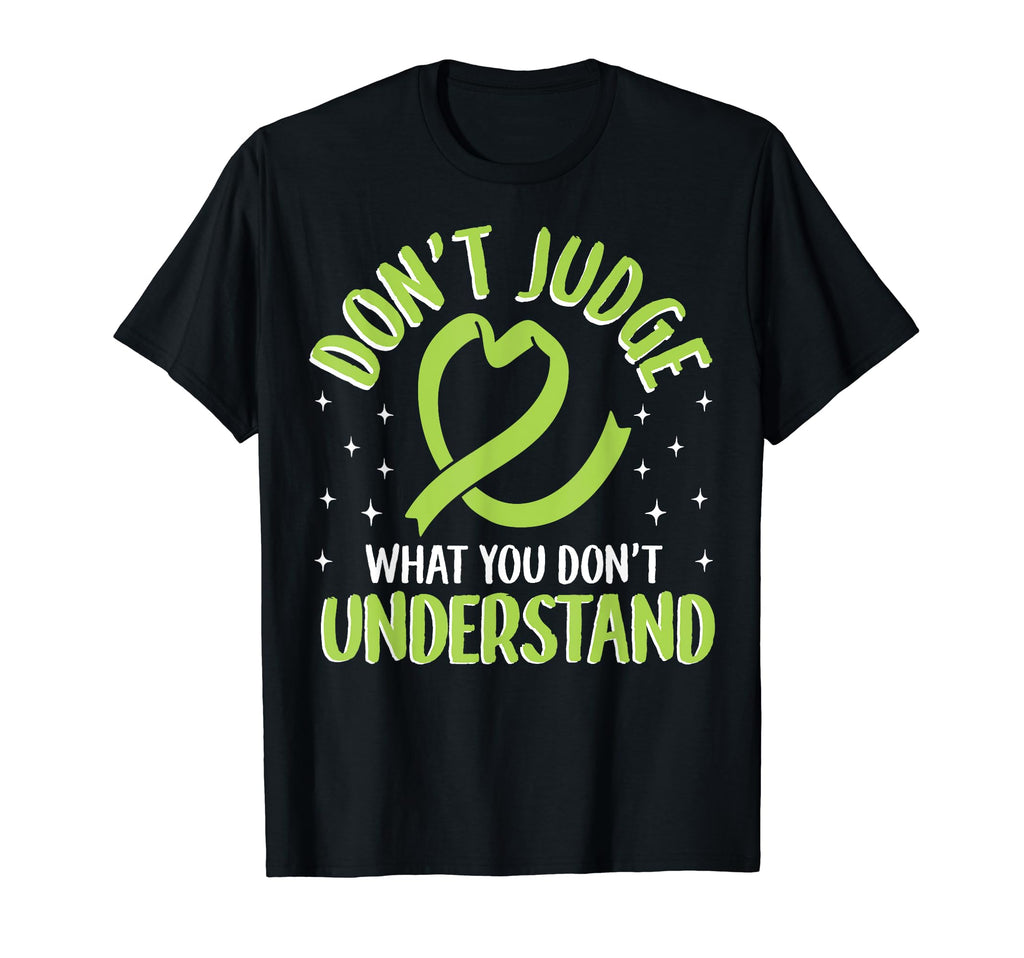 Dont Judge Depression Anxiety Mental T-Shirt - Custom Art Print Unisex - T-Shirt, Sweatshirt, Hoodie