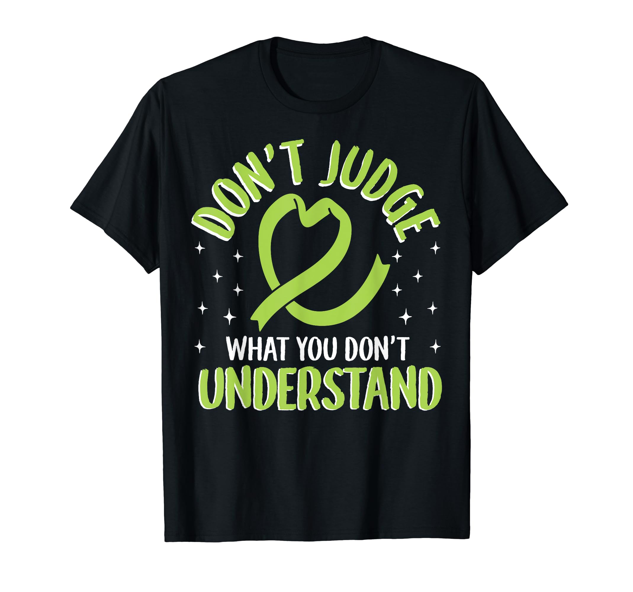 Dont Judge Depression Anxiety Mental T-Shirt - Custom Art Print Unisex - T-Shirt, Sweatshirt, Hoodie