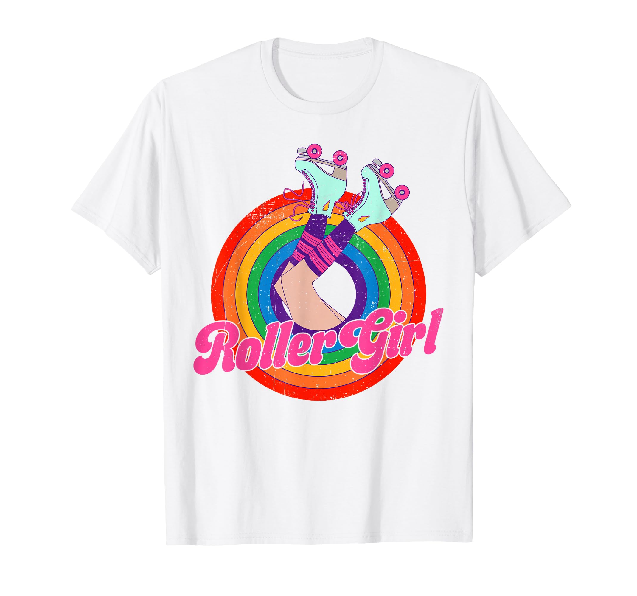 Roller Skating 70S 80S Skates T-Shirt - Custom Art Print Men Women - T-Shirt, Sweatshirt, Hoodie