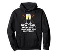 Happy New Me Year Funny Self Love Self Hoodie - Aesthetic Graphic Unisex - T-Shirt, Sweatshirt, Hoodie