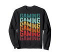 Gaming Typography Gamer Video Games Sweatshirt - Graphic Print for Adults - T-Shirt, Sweatshirt, Hoodie