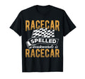 Racecar Spelled Backward Is Racecar T-Shirt - Streetwear Style Men Women - T-Shirt, Sweatshirt, Hoodie
