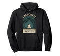 Forest Walk Overthinker Mental Reset Hoodie - Custom Art Print for Adults - T-Shirt, Sweatshirt, Hoodie