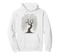 Mindfulness Weeping Willow Tree Hoodie - Graphic Print for Adults - T-Shirt, Sweatshirt, Hoodie