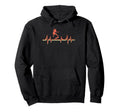 Skating Skater Heartbeat Gift Hoodie - Custom Art Print Men Women - T-Shirt, Sweatshirt, Hoodie