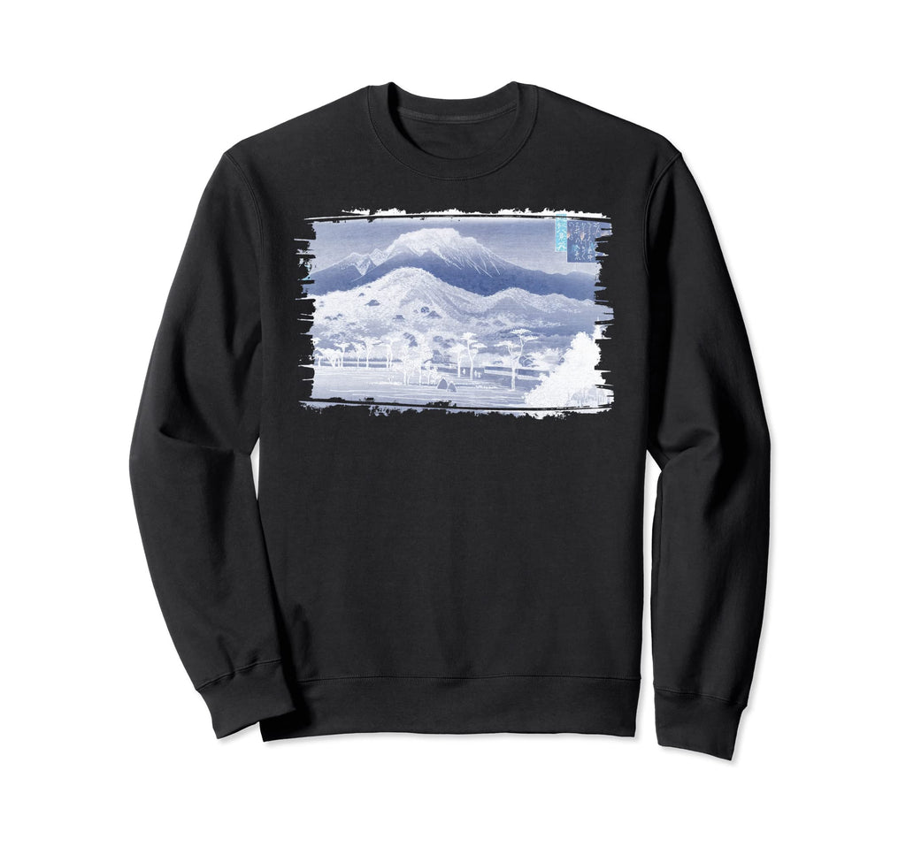 Famous Art Evening Bell Hiroshige Sweatshirt - Unique Graphic Men Women - T-Shirt, Sweatshirt, Hoodie