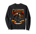 Chopper Motorcycle Biker Bikers Sweatshirt - Custom Art Print for Adults - T-Shirt, Sweatshirt, Hoodie