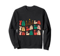 Fa La La La La Word Art Typography Sweatshirt - Trendy Graphic for Adults - T-Shirt, Sweatshirt, Hoodie