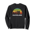 70S Cleveland Ohio Cityscape Sweatshirt - Casual Everyday Wear Men Women - T-Shirt, Sweatshirt, Hoodie