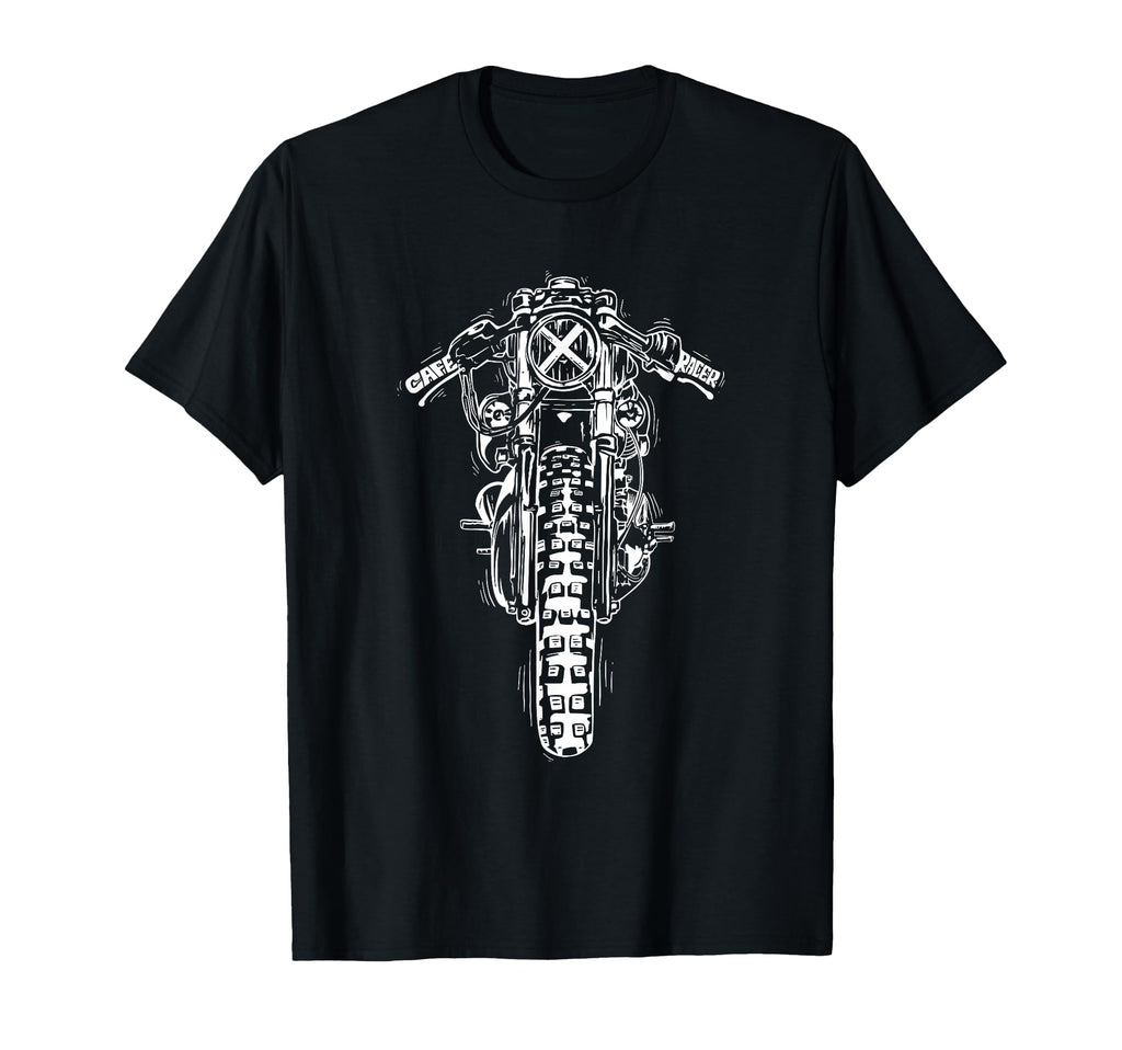 Motorcycle Cafe Racer Scrambler Bike T-Shirt - Custom Art Print for Adults - T-Shirt, Sweatshirt, Hoodie