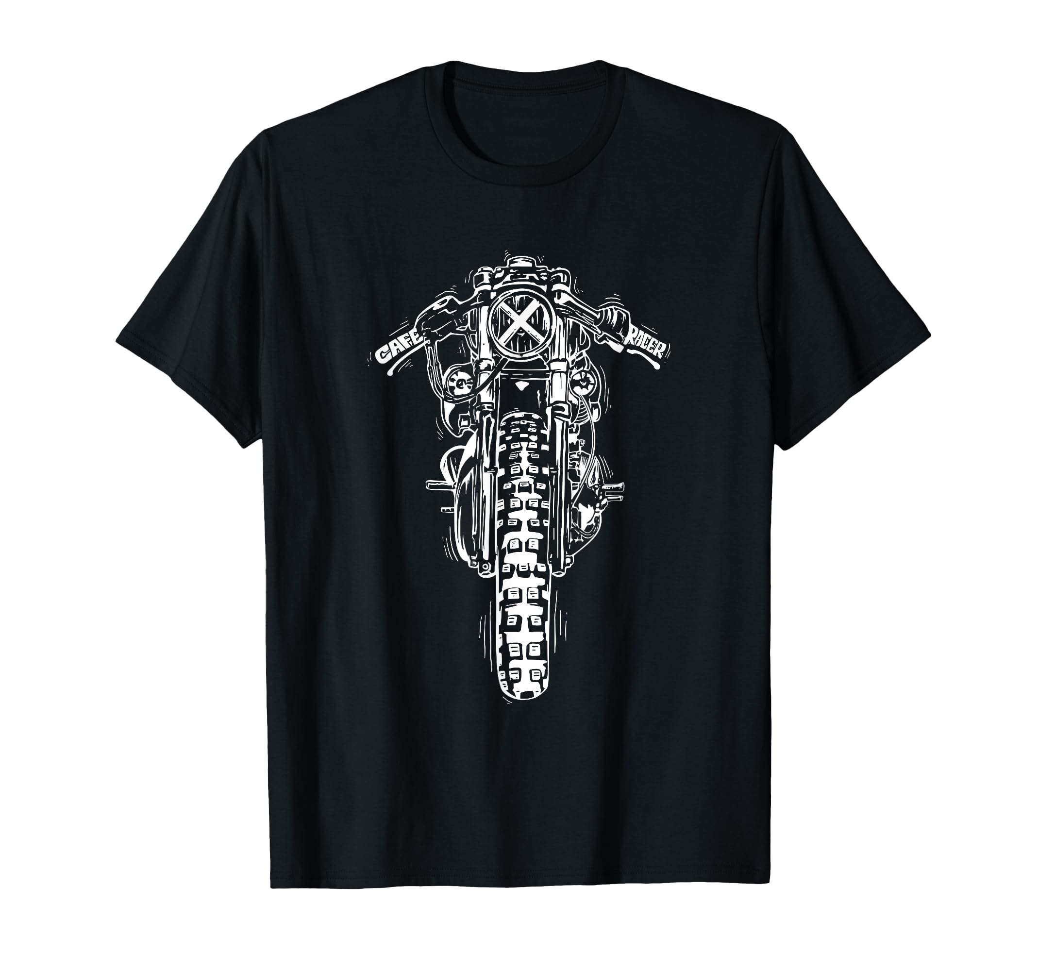 Motorcycle Cafe Racer Scrambler Bike T-Shirt - Unique Graphic for Adults - T-Shirt, Sweatshirt, Hoodie