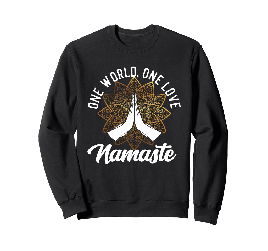 Namaste Yoga Zen Mindfulness Namaste Sweatshirt - Unique Graphic Unisex - T-Shirt, Sweatshirt, Hoodie