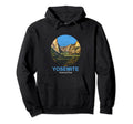 Yosemite National Park California Hoodie - Aesthetic Graphic Men Women - T-Shirt, Sweatshirt, Hoodie