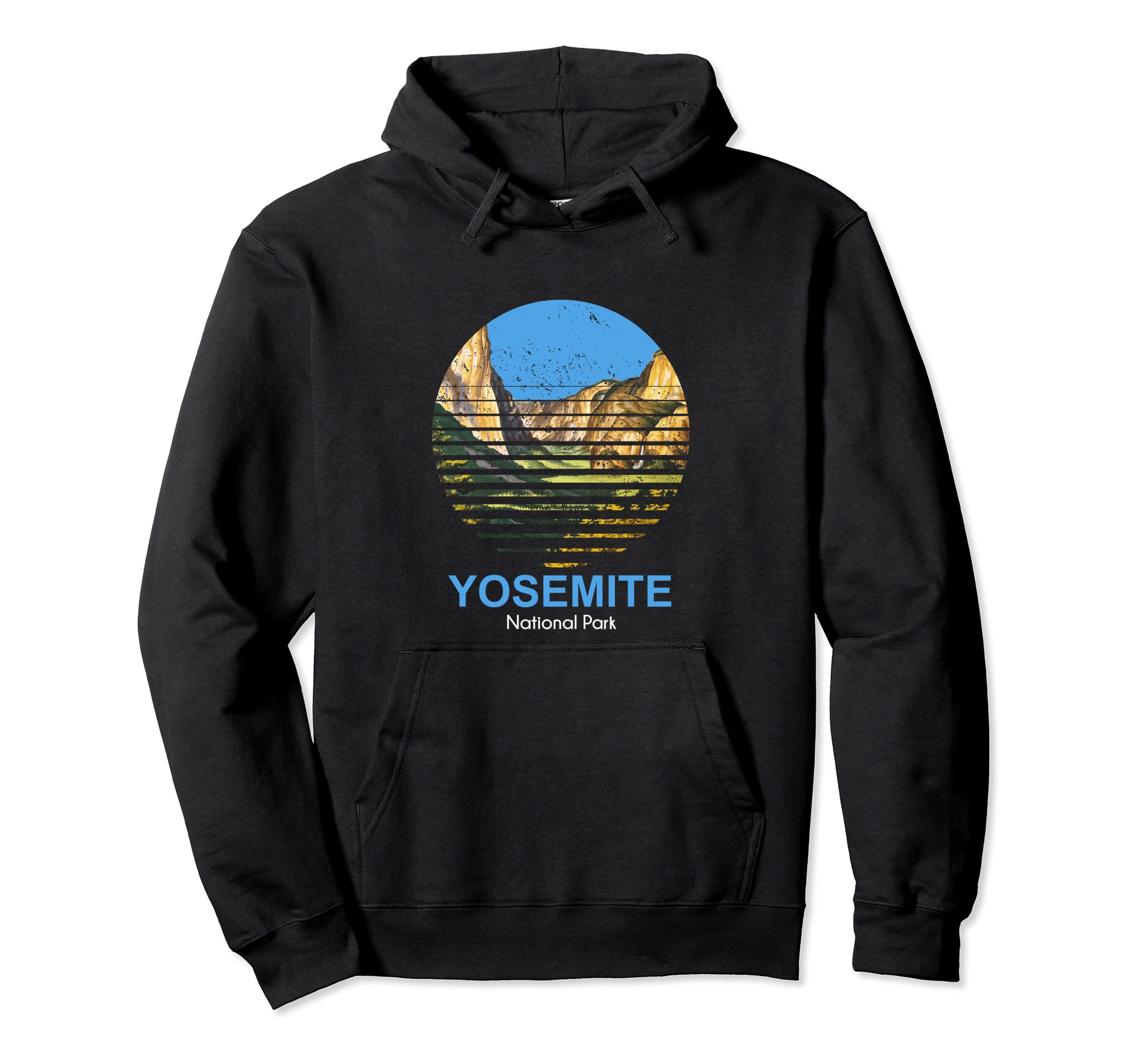 Yosemite National Park California Hoodie - Aesthetic Graphic Men Women - T-Shirt, Sweatshirt, Hoodie
