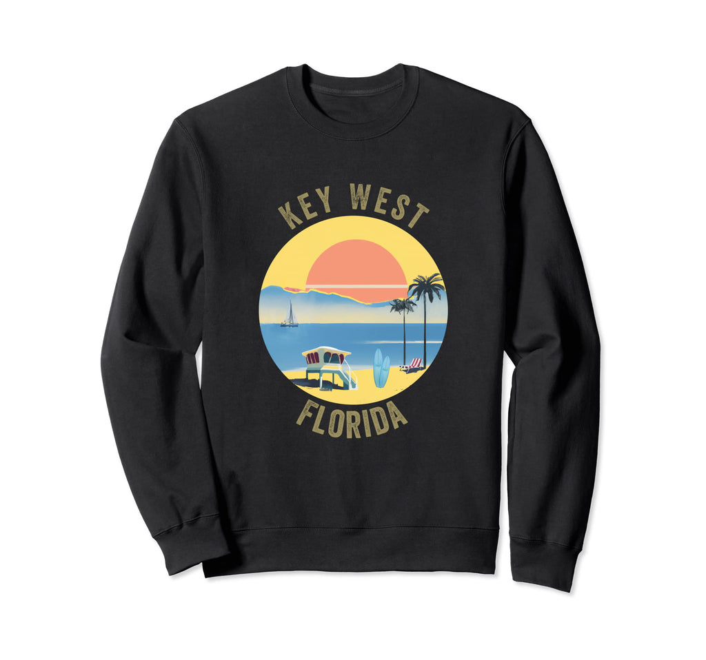 Key West Souvenir Key West Sweatshirt - Custom Art Print Men Women - T-Shirt, Sweatshirt, Hoodie