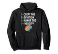 Neurodiversity Awareness Hoodie - Custom Art Print Men Women - T-Shirt, Sweatshirt, Hoodie
