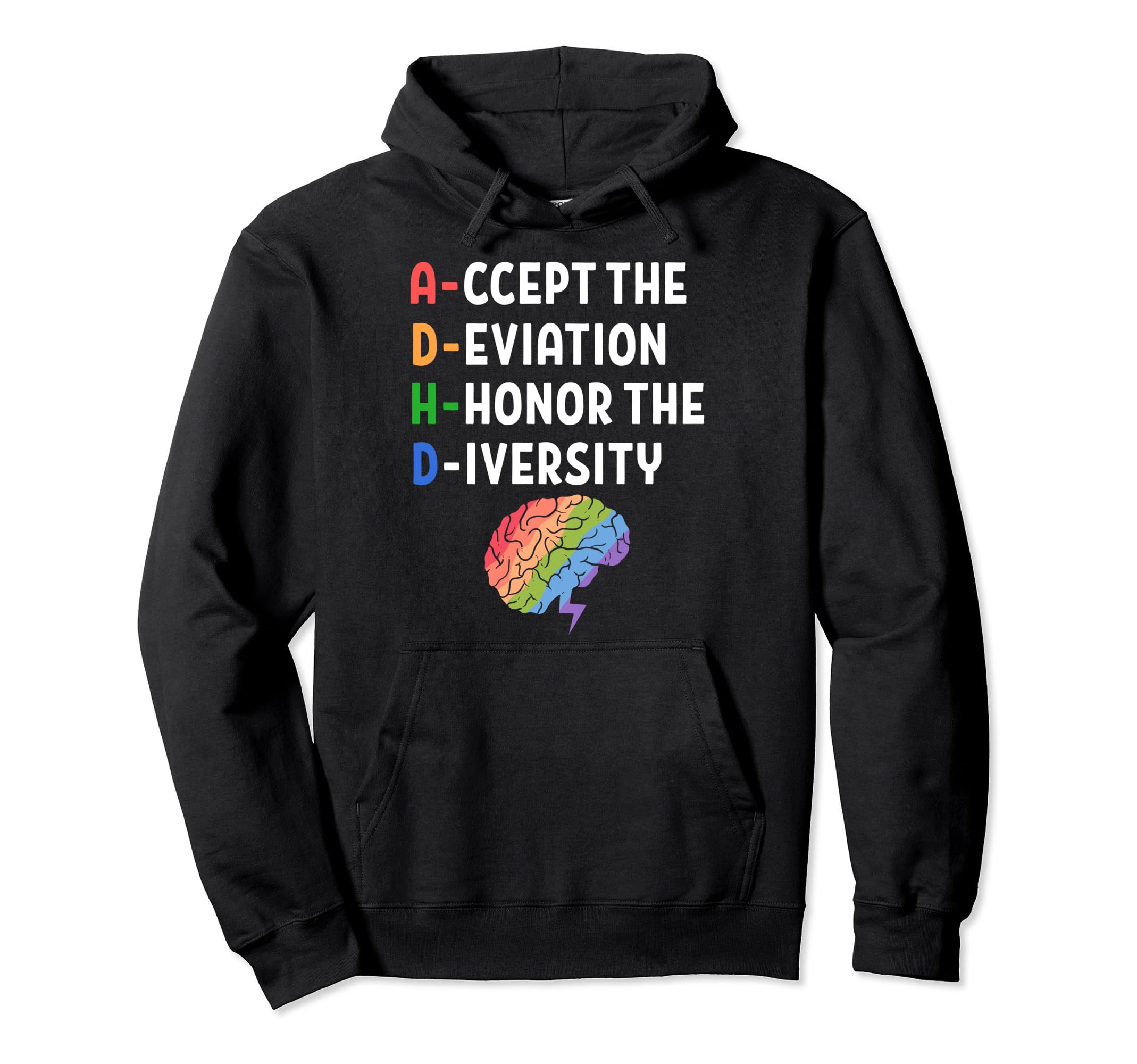Neurodiversity Awareness Hoodie - Custom Art Print Men Women - T-Shirt, Sweatshirt, Hoodie