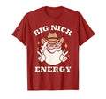 Big Nick Energy Santa Claus Western T-Shirt - Trendy Graphic for Adults - T-Shirt, Sweatshirt, Hoodie