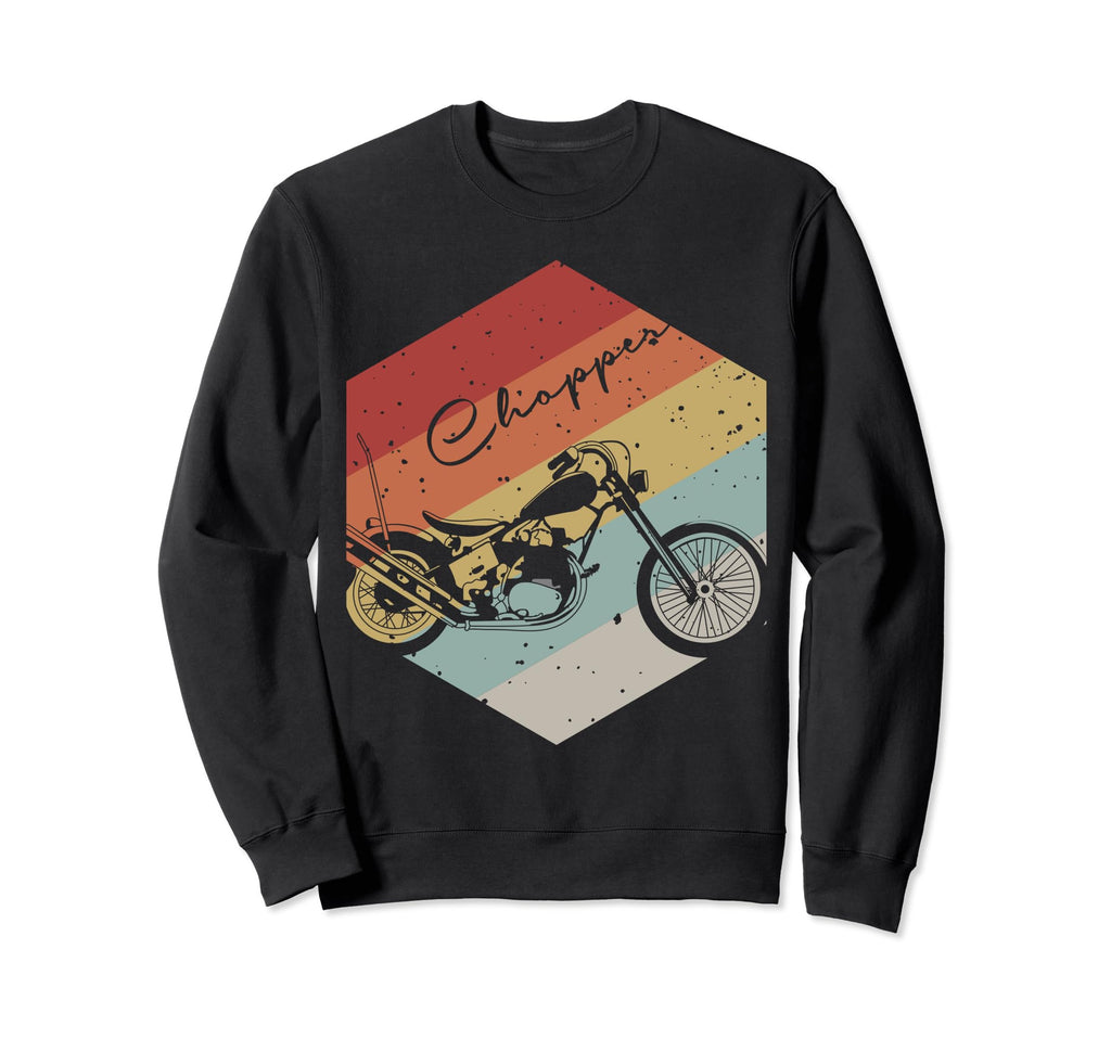 Motorcycle Chopper Enthusiast Sweatshirt - Graphic Print Unisex - T-Shirt, Sweatshirt, Hoodie