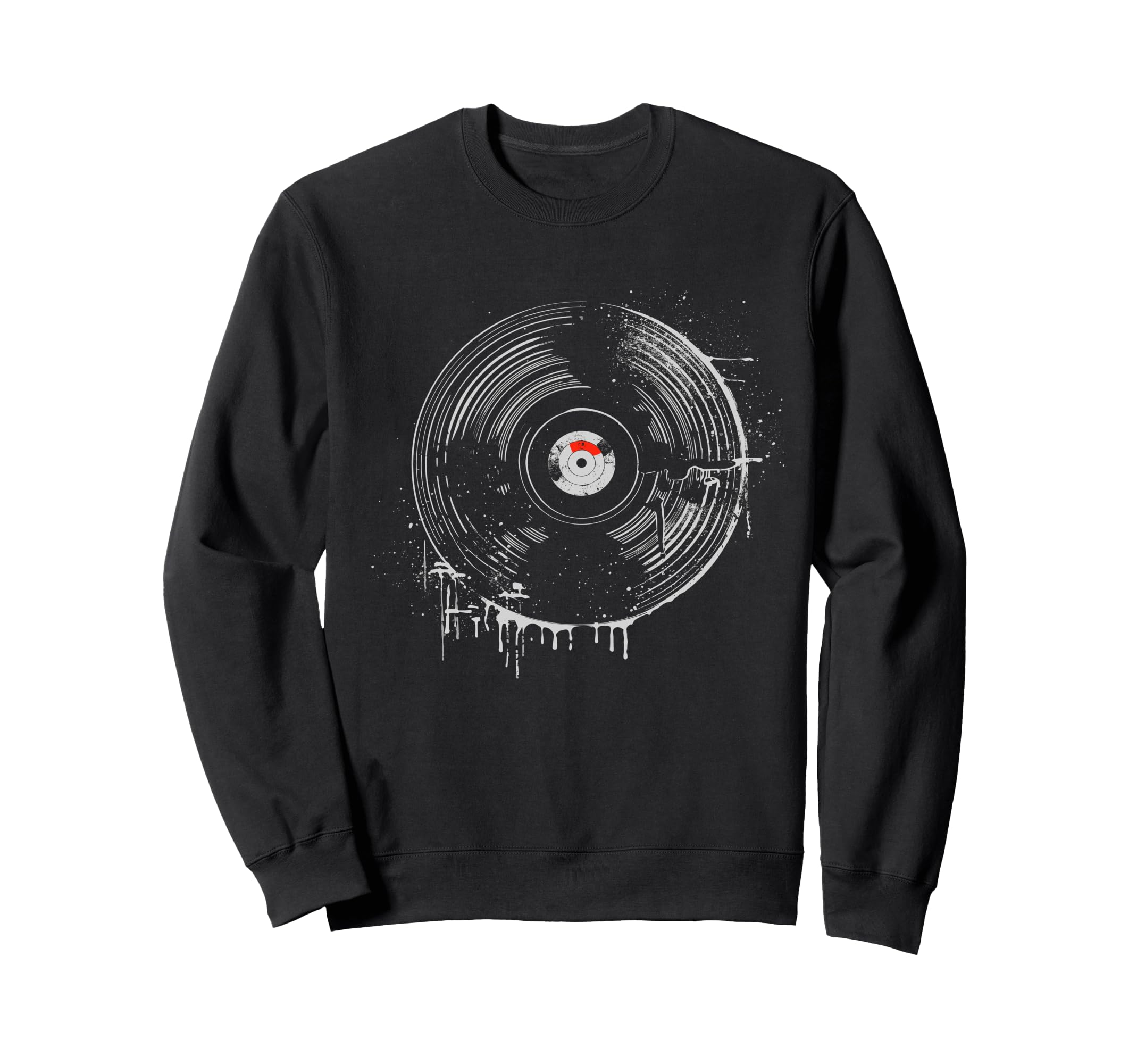 Turntable Vinyl Record Player Sweatshirt - Streetwear Style Men Women - T-Shirt, Sweatshirt, Hoodie