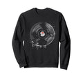 Turntable Vinyl Record Player Sketch Sweatshirt - Unique Graphic Men Women - T-Shirt, Sweatshirt, Hoodie