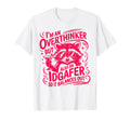 Im Overthinker But Also Idgafer Raccoon T-Shirt - Custom Art Print Unisex - T-Shirt, Sweatshirt, Hoodie