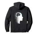 Glitch Pointillism Art Overthinker Hoodie - Unique Graphic Men Women - T-Shirt, Sweatshirt, Hoodie
