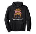 Motorcycle Biker Female Sunglasses Hoodie - Aesthetic Graphic Men Women - T-Shirt, Sweatshirt, Hoodie