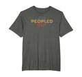 All Peopled Out Typography Introvert T-Shirt - Minimalist Print for Adults - T-Shirt, Sweatshirt, Hoodie