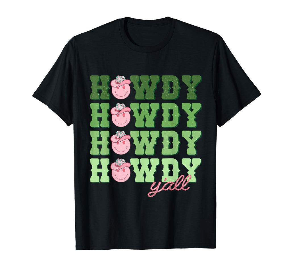 Howdy Western St Patrick Day Cowboy Hat T-Shirt - Graphic Print for Adults - T-Shirt, Sweatshirt, Hoodie