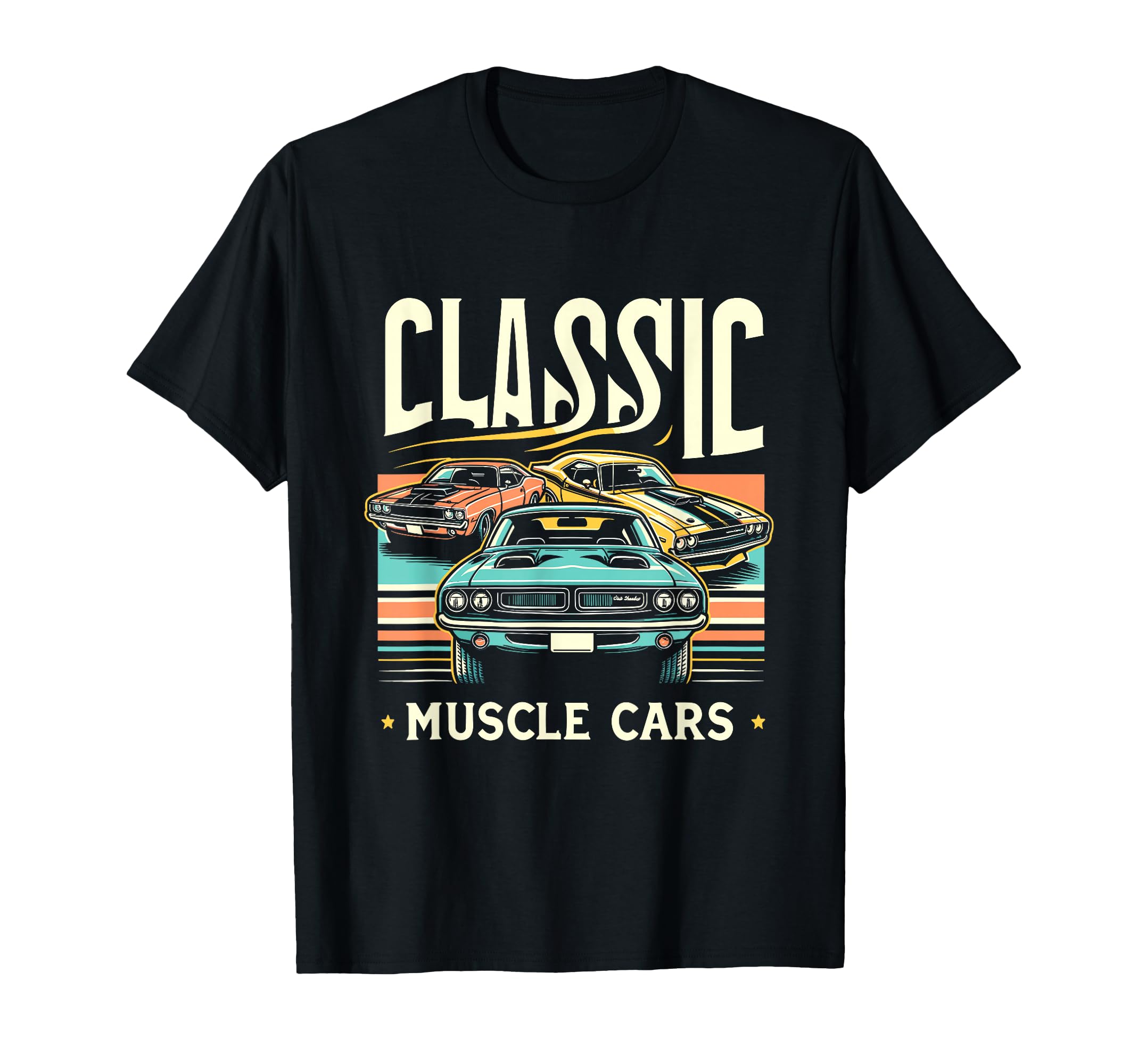 Muscle Car American Car T-Shirt - Graphic Print Men Women - T-Shirt, Sweatshirt, Hoodie