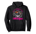 Motorcycle Biker Female Never Hoodie - Custom Art Print for Adults - T-Shirt, Sweatshirt, Hoodie