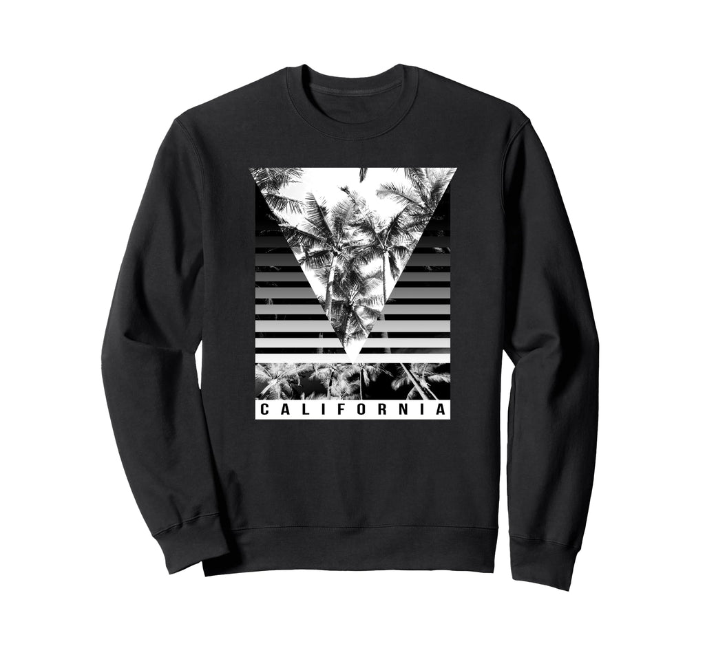 Trendy California Palms Sweatshirt - Unique Graphic Unisex - T-Shirt, Sweatshirt, Hoodie