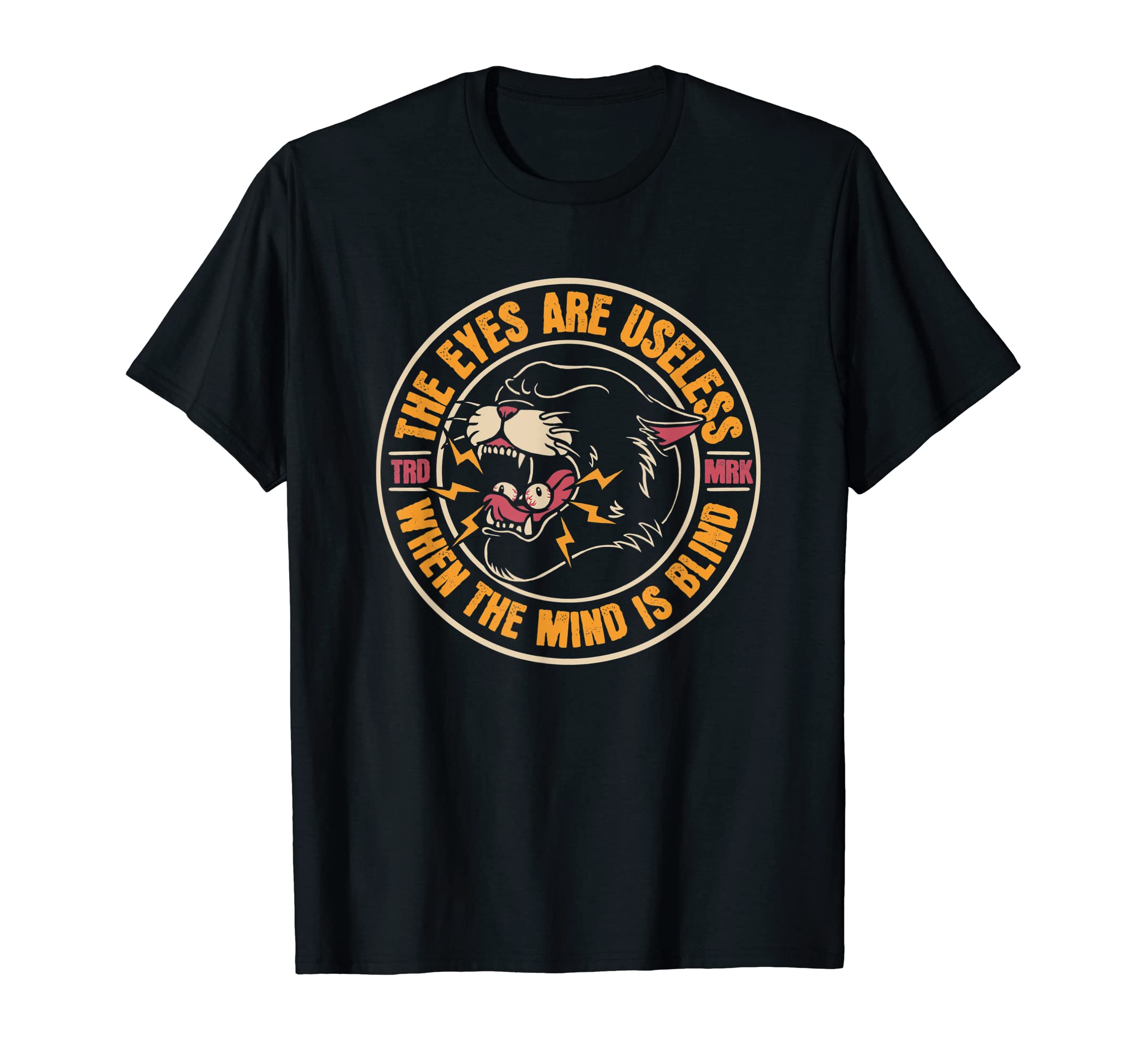 Panther American Traditional Tattoo Ink T-Shirt - Custom Art Print Unisex - T-Shirt, Sweatshirt, Hoodie