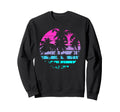 Eighties 80S 90S Beach Palm Trees Sweatshirt - Graphic Print Unisex - T-Shirt, Sweatshirt, Hoodie