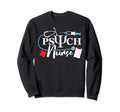 Psych Nurse Psychology Nursing Sweatshirt - Trendy Graphic for Adults - T-Shirt, Sweatshirt, Hoodie