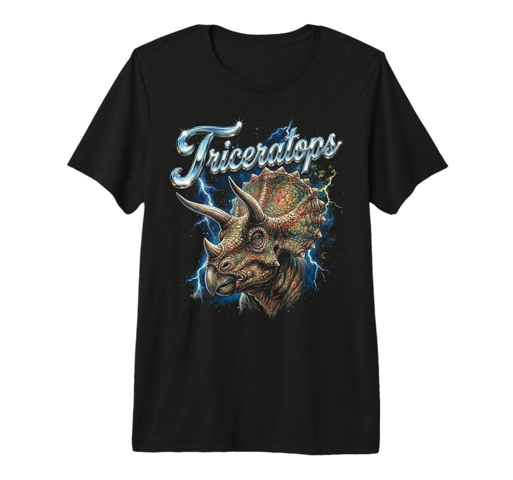 Triceratops 90S Funny Dinosaur T-Shirt - Novelty Apparel Men Women - T-Shirt, Sweatshirt, Hoodie