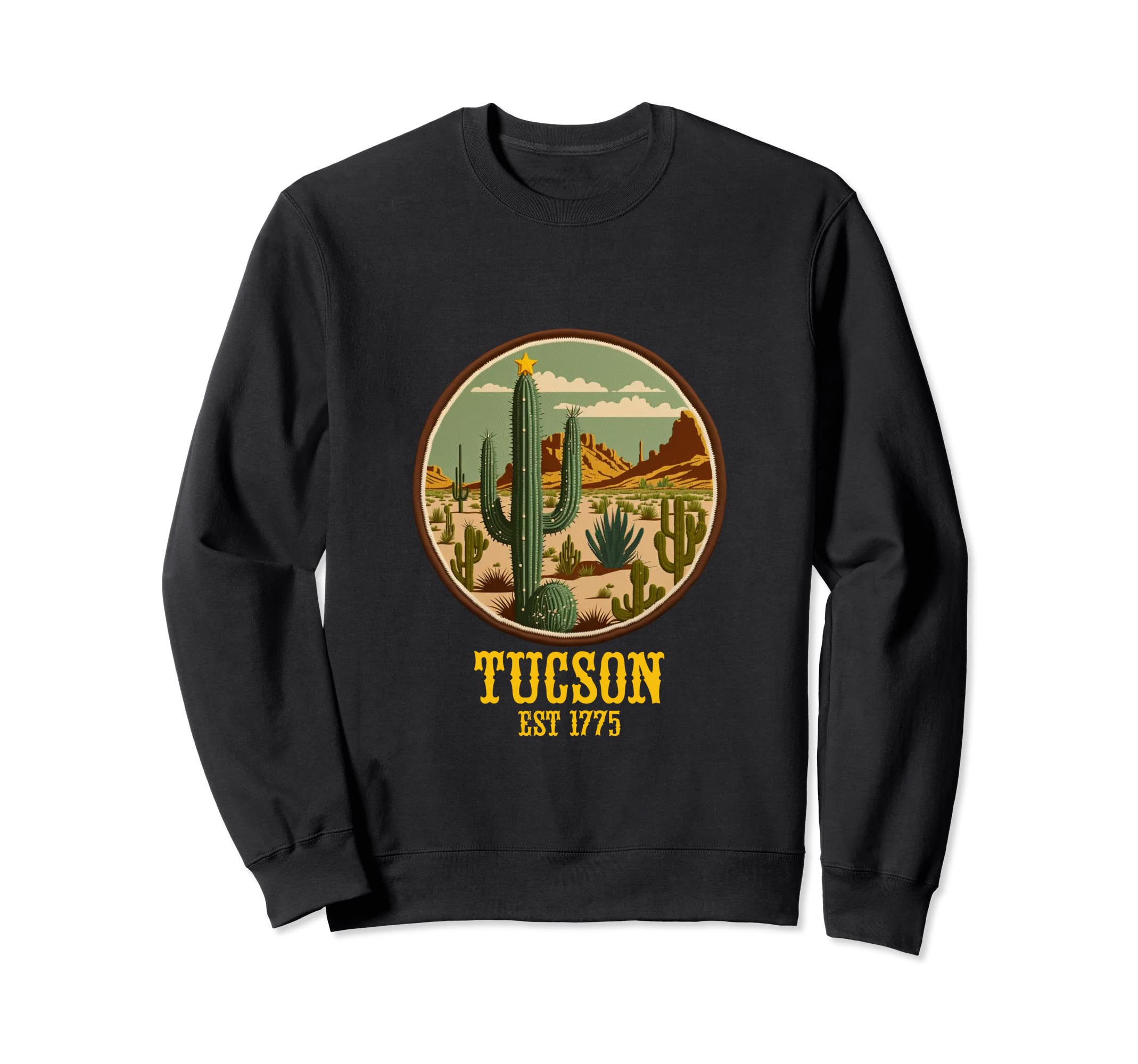 Tucson Arizona Western Cactus Sweatshirt - Streetwear Style Unisex - T-Shirt, Sweatshirt, Hoodie