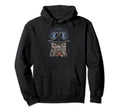 Funny Motorcycle Helmet French Hoodie - Casual Everyday Wear for Adults - T-Shirt, Sweatshirt, Hoodie