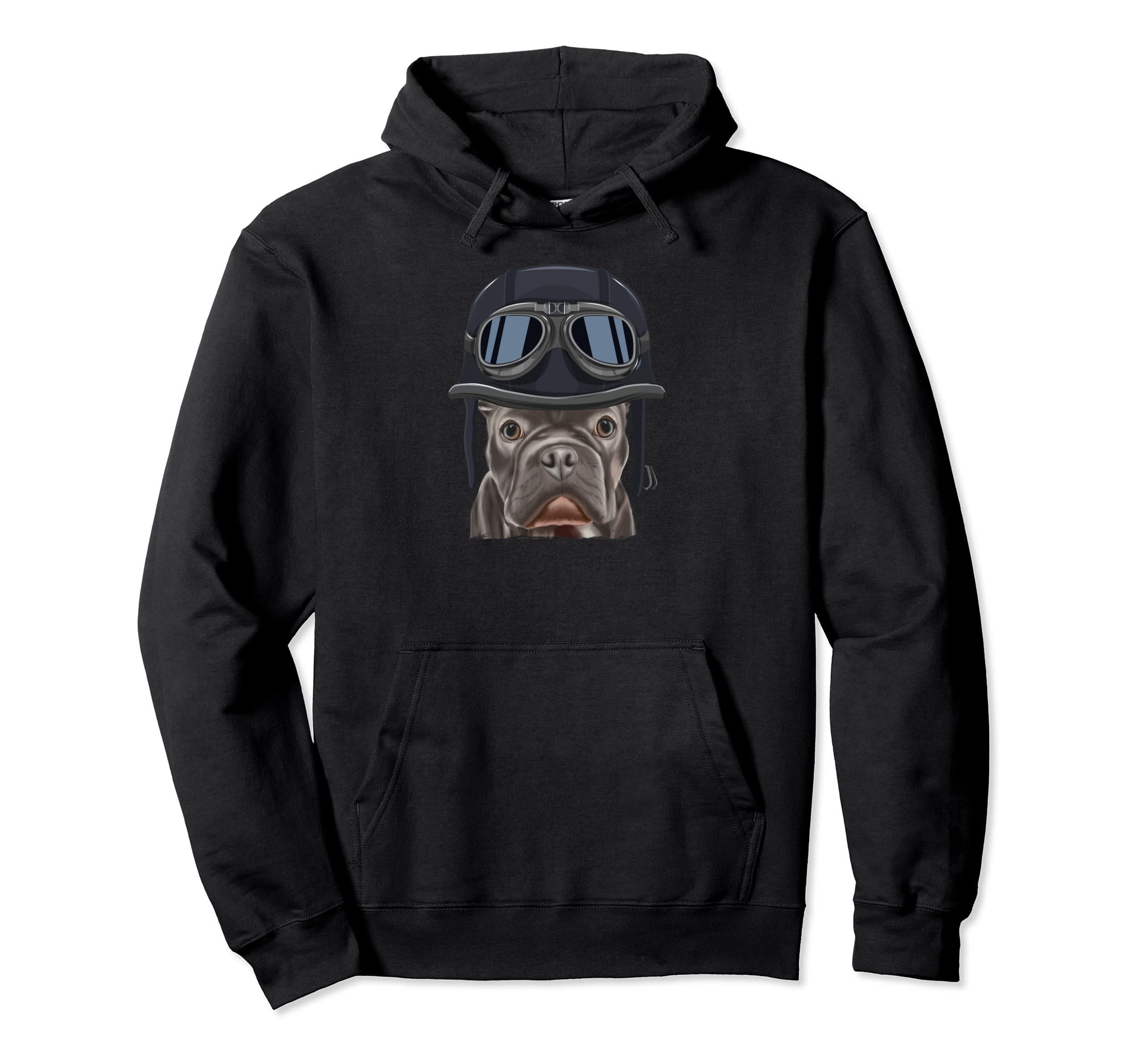 Funny Motorcycle Helmet French Hoodie - Casual Everyday Wear for Adults - T-Shirt, Sweatshirt, Hoodie