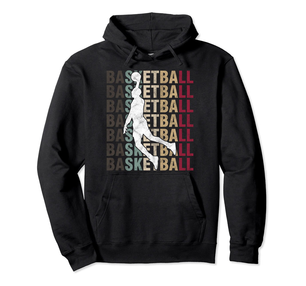 Basketball Typography Bball Player Hoodie - Fun Novelty Design Unisex - T-Shirt, Sweatshirt, Hoodie